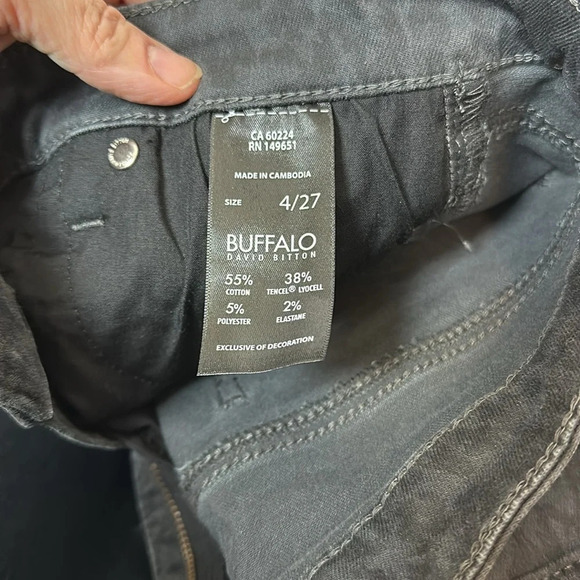 NWOT Buffalo David Bitton Hanna animal print high-rise skinny leg  stretch pants - Picture 10 of 12